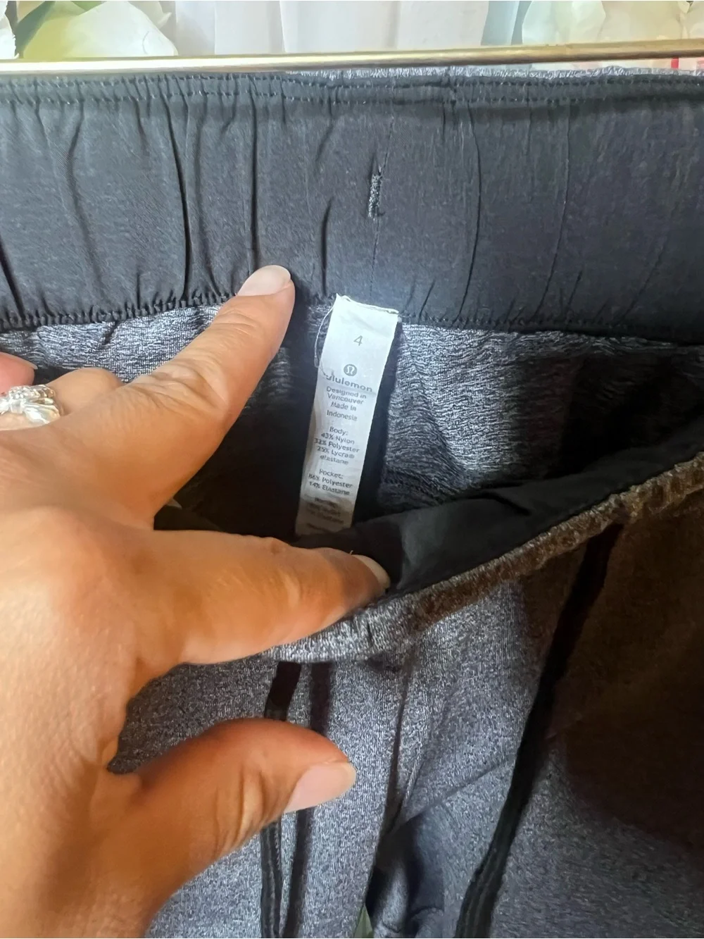 Lululemon On The Fly Pant Gray